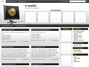 e-Wallet Theme