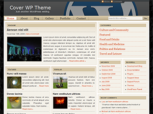 Cover WP Theme