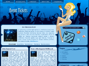 Event Tickets Theme