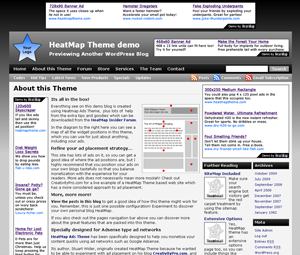 HeatMap Adsense Theme